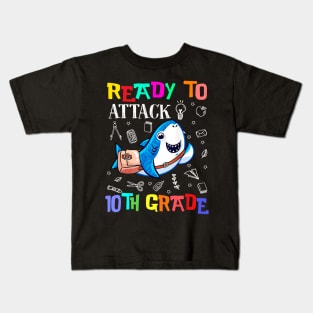 Ready To Attack 10th Grade Youth Kids T-Shirt